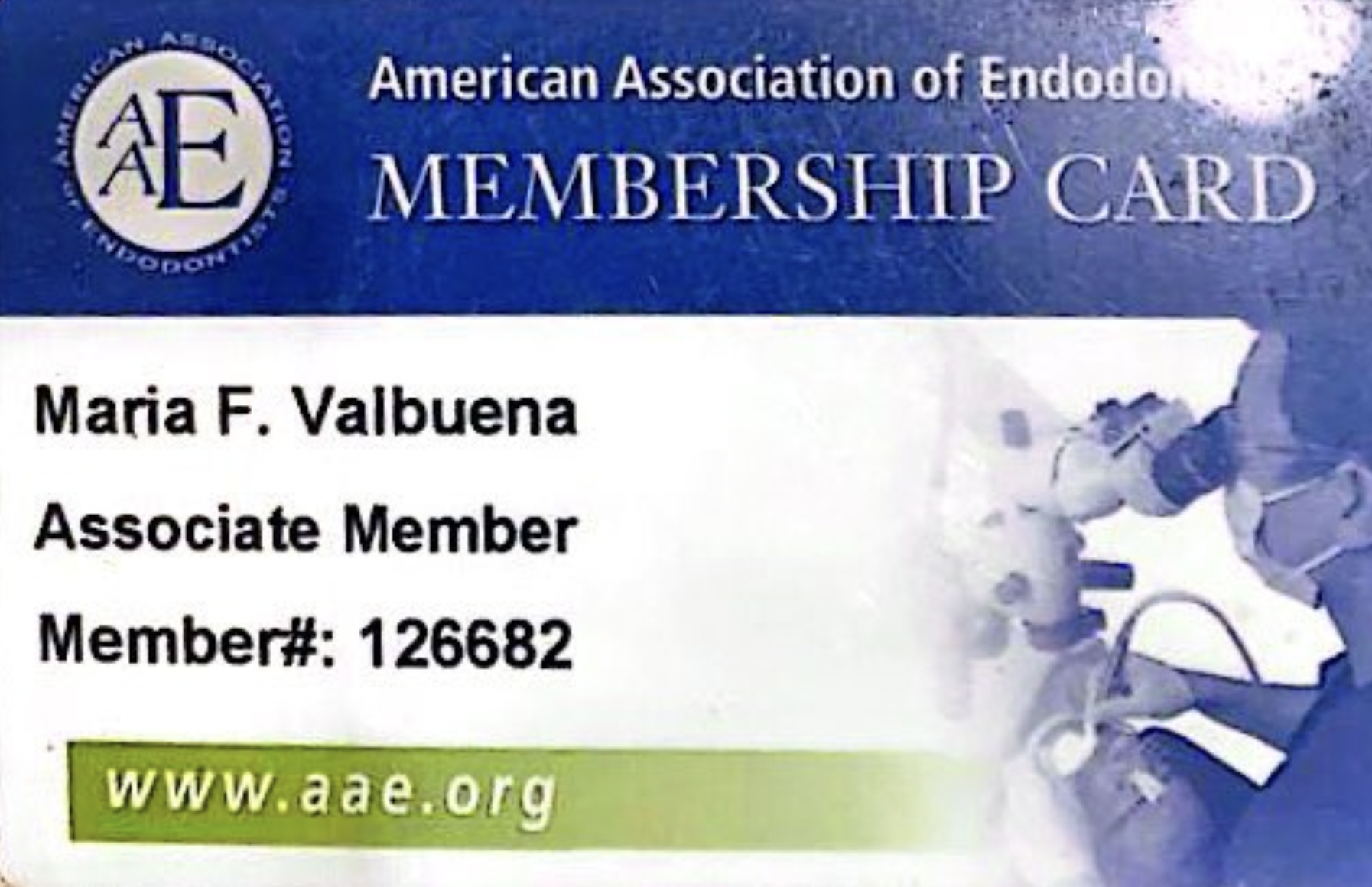 Miembro de la Asociación Americana de Endodoncia